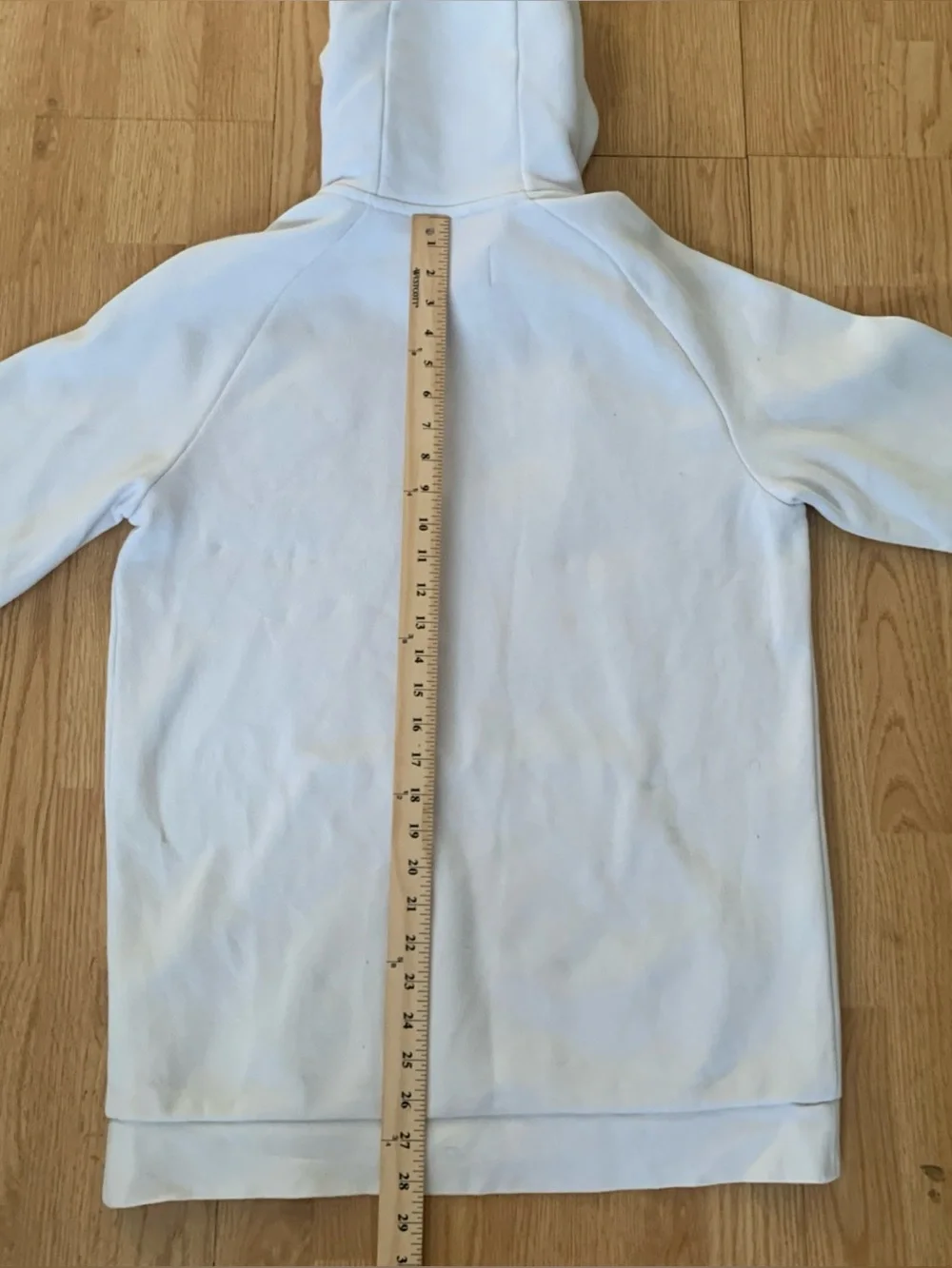 Jordan Paris Saint Germain White Hoodie Kangaroo Pocket Logo Men’s M BQ8350-100